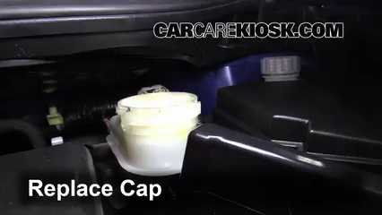 Add Brake Fluid: 2006-2011 Honda Civic - 2009 Honda Civic Si 2.0L 4 Cyl